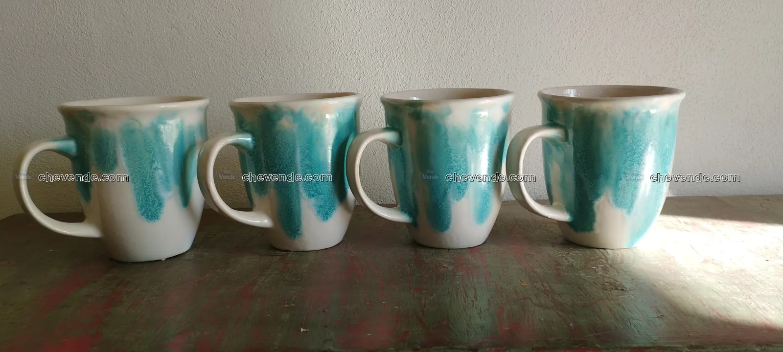 tazas de cerámica artesanal