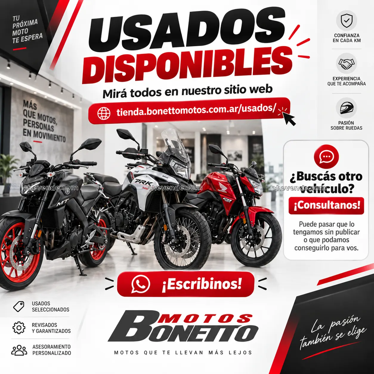 USADOS DISPONIBLES