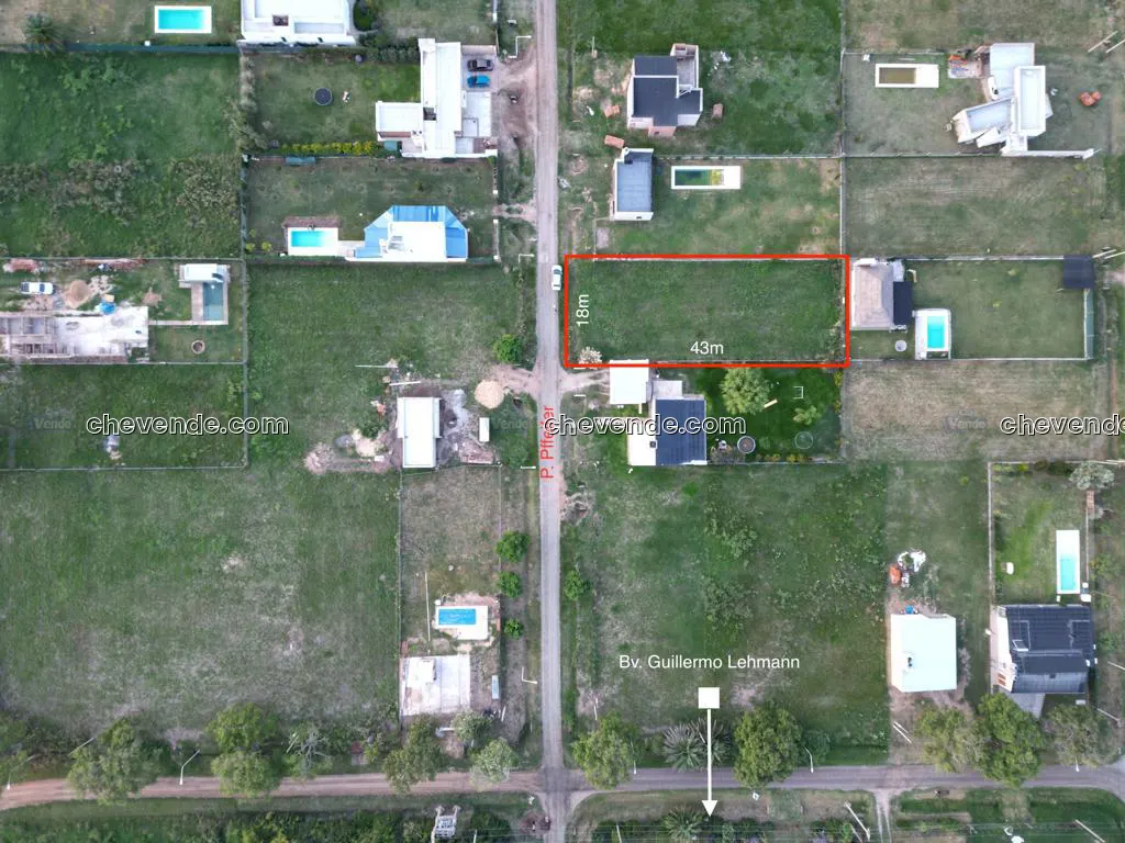Se vende lote en localidad de Roca