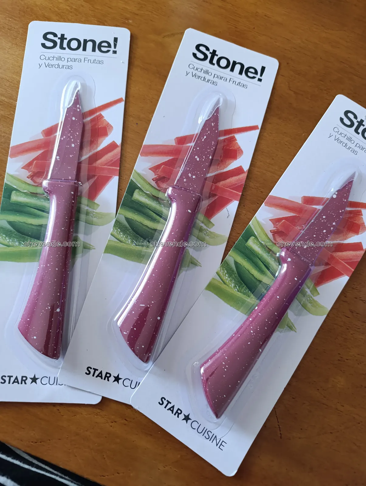 Cuchillo para Frutas y Verduras Stone Star Cuisine