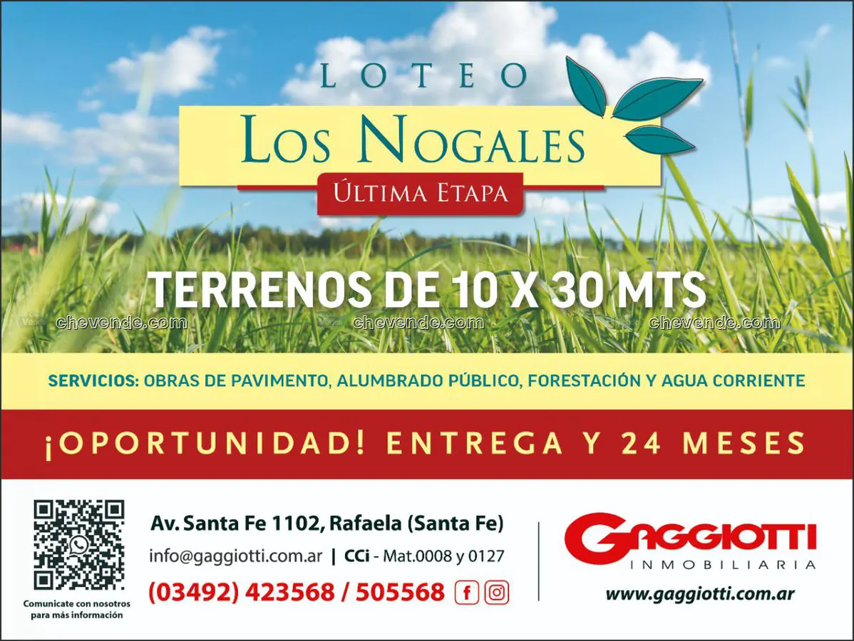 Loteo Los Nogales Nueva Etapa