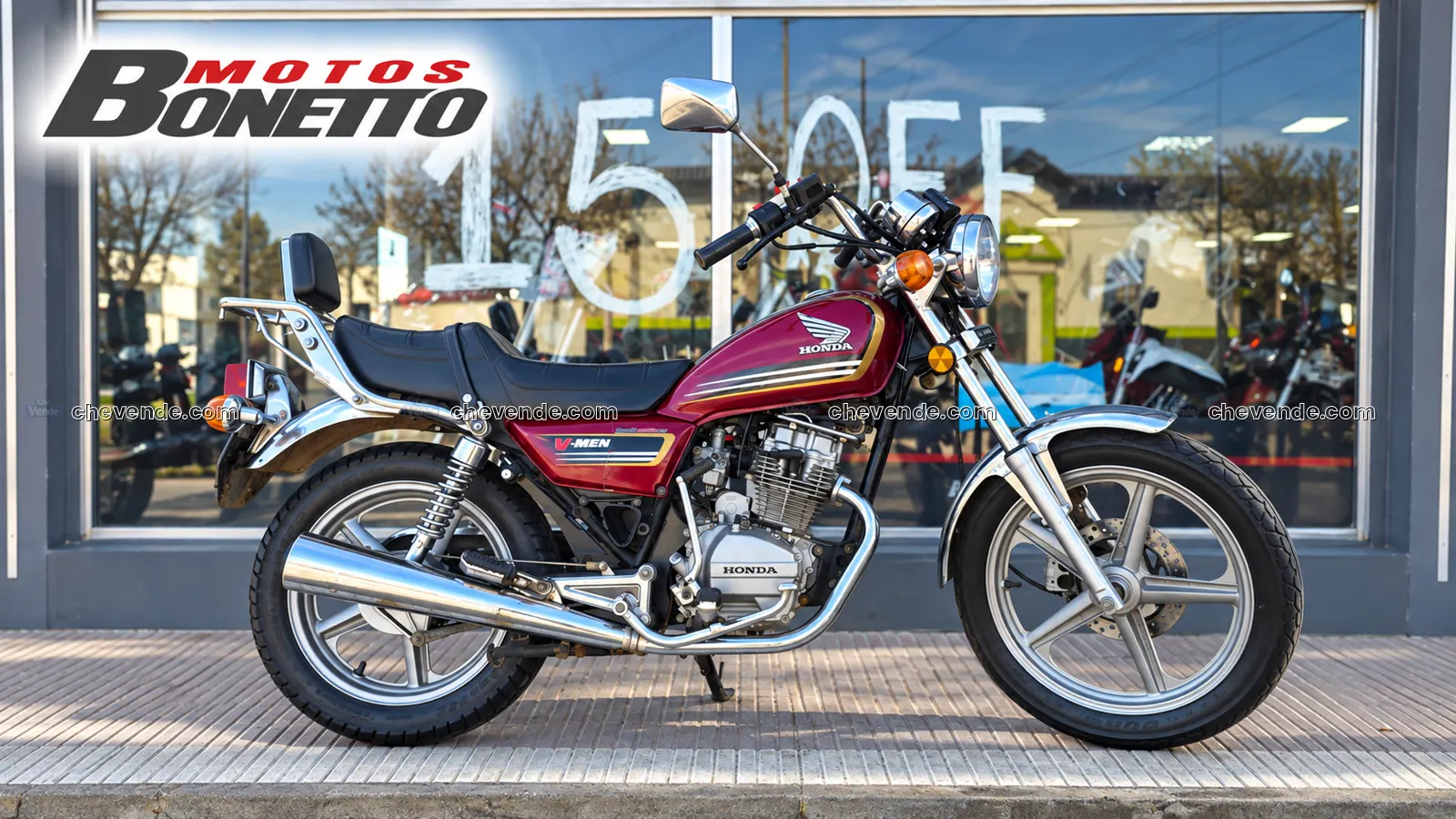 HONDA V-MEN 125 - 2012 - BORDO